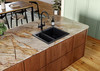 Rangemaster Oridian 1.5 Bowl Granite Kitchen Sink - Charcoal