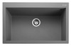 Rangemaster  Oridian Large Single Bowl Granite Kitchen Sink - Concrete