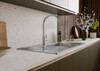 Rangemaster Hemlock Dual Lever Mixer Tap - Chrome