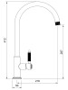 Rangemaster Hemlock Single Lever Mixer Tap – Polished Gold