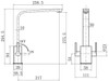 Rangemaster Kube Dual Lever Mixer Tap - Chrome