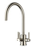 Triflow Original Churchill C Spout Filter Kitchen Tap - Nickel