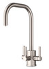 Triflow Original Newton U Spout Filter Kitchen Tap - Pewter