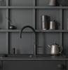 Quooker Fusion Round Boiling Water Black Tap with Tank