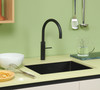 Quooker Fusion Round Boiling Water Black Tap with Tank
