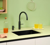 Quooker Fusion Round Boiling Water Black Tap with Tank