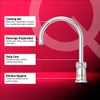 Quooker Classic Nordic Round Boiling Water Nickel Tap with Tank