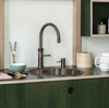 Quooker Classic Fusion Round Boiling Water Patinated Brass Tap with Tank
