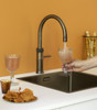 Quooker Classic Fusion Round Boiling Water Patinated Brass Tap with Tank