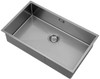 1810 HEXUNO10 700U Undermount/Inset Single Bowl Sink - Gunmetal