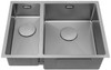1810 HEXDUO10 180/340U BBR Undermount/Inset 1.5 Bowl Sink - Gunmetal