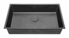 1810 ZENUNO15 700U Undermount/Inset Single Bowl Sink - Matte Black