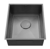 1810 AXIXUNO 355U Single Bowl Undermount Sink 26MM - Gunmetal