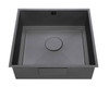 1810 AXIXUNO 450U Single Bowl Undermount Sink 26MM - Matte Black