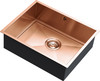 1810 AXIXUNO 500U Single Bowl Undermount Sink 16MM - Copper
