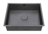 1810 AXIXUNO 500U Single Bowl Undermount Sink 16MM - Matte Black