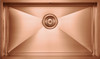 1810 AXIXUNO 700U Single Bowl Undermount Sink 16MM - Copper