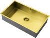 1810 AXIXUNO 700U Single Bowl Undermount Sink 16MM - Gold Brass