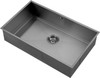 1810 AXIXUNO 700U Single Bowl Undermount Sink 26MM - Gunmetal