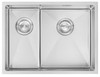 1810 ZENDUO10 203/340U Slim Bridge BBR Undermount/Inset 1.5 Bowl Sink