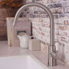 QETTLE Signature Classic Round Mixer Single Lever Tap - Stainless Steel