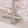 QETTLE Signature Classic Round Mixer Dual Lever Tap - Stainless Steel