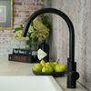 QETTLE Signature 4 in 1 Round Black Boiling Water Tap with 7L Tank