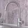 QETTLE Signature Mini 2 in 1 Round Stainless Steel Boiling Water Tap with 2L Tank