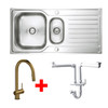Austen & Co. Napoli with Riobel Azure Kitchen Tap and Plumbing Kit
