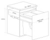 Caple SB6006202 Side Mounted 74L Duo Pull Out Bin