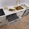 Caple In-Drawer 31L Duo Pull Out Bin