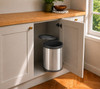 Austen & Co. 15L Built-In Hinged Cupboard Kitchen Bin - 1 Compartment