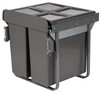 Austen & Co. 68L Pull Out Cupboard Kitchen Bin - 3 Compartments