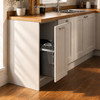 Austen & Co. 40L Pull Out Cupboard Kitchen Bin - 2 Compartments