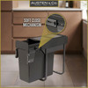 Austen & Co. 34L Pull Out Cupboard Kitchen Bin - 1 Compartment