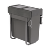 Austen & Co. 34L Pull Out Cupboard Kitchen Bin - 1 Compartment
