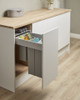 Wesco Grey Pullboy Z 827416-85E Pull Out Built-In Bin