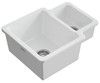 Austen & Co. Atri 1.5 Bowl Reversible Inset & Undermount Ceramic Kitchen Sink