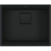 Franke Kubus KNG PRO 110 52 Fragranite Undermount Single Bowl Kitchen Sink - Matt Black
