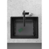 Franke Maris MRG 610-52 Fragranite Inset Single Bowl Kitchen Sink - Matt Black