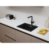 Franke Maris MRG 610-52 Fragranite Inset Single Bowl Kitchen Sink - Matt Black