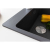 Franke Maris MRG 610-54 FTL Fragranite Inset Single Bowl Kitchen Sink - Slate Grey