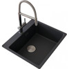 Franke Maris MRG 610-54 FTL Fragranite Inset Single Bowl Kitchen Sink - Slate Grey