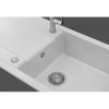 Franke Maris MXK 611-100 Ceramic Inset Single Bowl Kitchen Sink - White