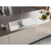 Franke Maris MXK 611-100 Ceramic Inset Single Bowl Kitchen Sink - White