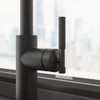 Franke Maris Stripes Semi Pro Mixer Tap - Matt Black