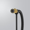 Franke Maris Stripes Semi Pro Mixer Tap - Matt Black / Gold