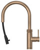 Quooker Flex Pull Out Boiling Water Patinated Brass Tap with Tank