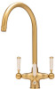 Caple Shaftsbury Triple Lever Puriti Kitchen Tap - Gold