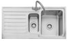Caple Vanga 1.5 Bowl with Left Hand Drainer Stainless Steel Kitchen Sink